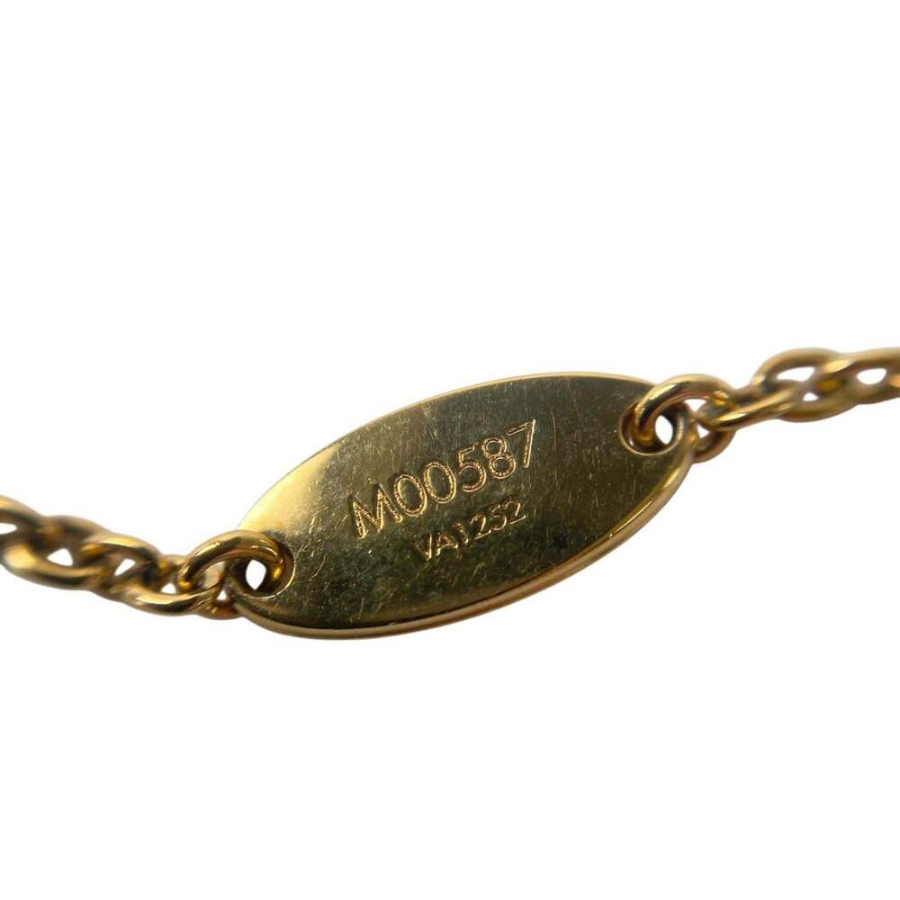 LOUIS VUITTON Gold Charm Bracelet - Picture 9 of 10